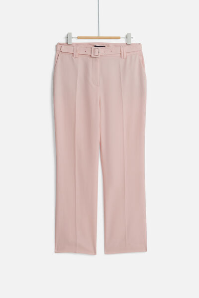 pantalon lonni rose clair femme