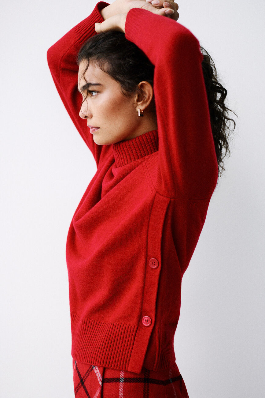 Sweater mwiley red woman