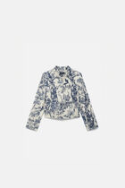 Vienna jacket navy blue woman