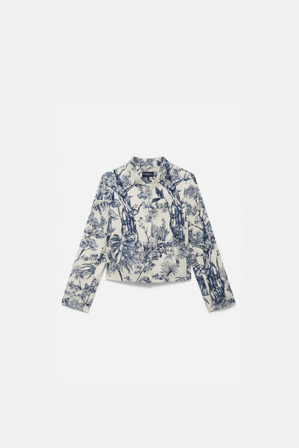 Veste vienna bleu marine femme