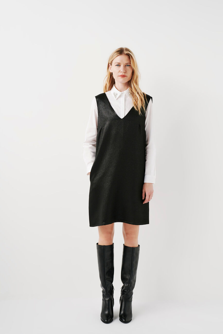 Robe rmadison noir femme