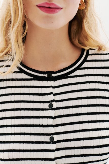Cardigan Mpepite noir femme
