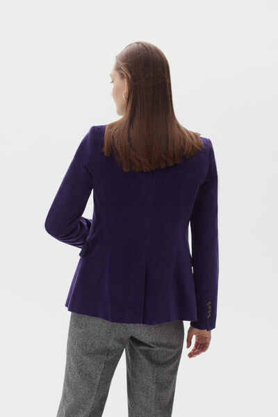 blazer aurora prune femme