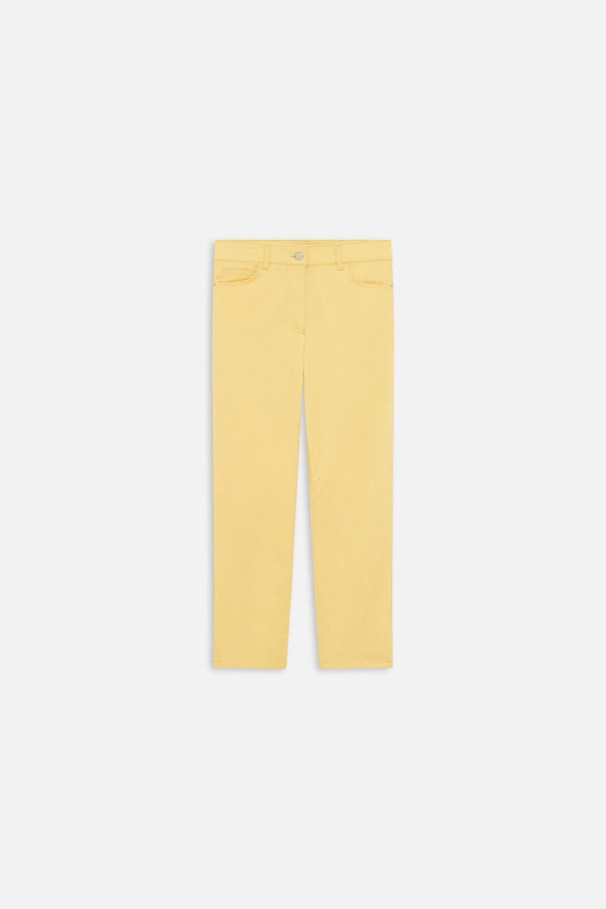 Pinocchietto Mason giallo limone donna