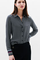 Cessy1 shirt navy blue woman