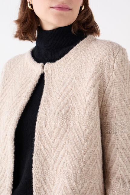 Bolero Mariza taupe vrouw