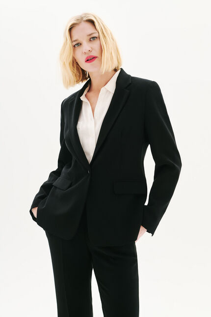 Blazer vantea noir femme
