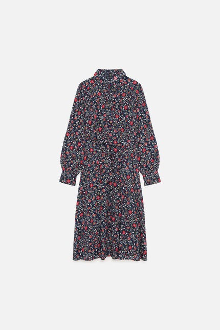 Jurk Rdanya marineblauw vrouw