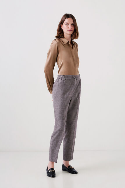 Pantalon pdanny taupe femme