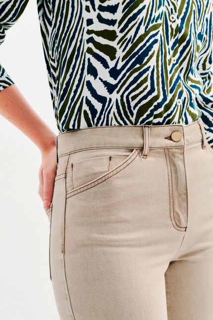 Pantalón Patsy3 taupe mujer