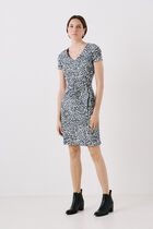 bobby dress navy blue woman
