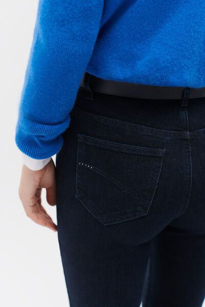 pantalon rayan denim double stone femme