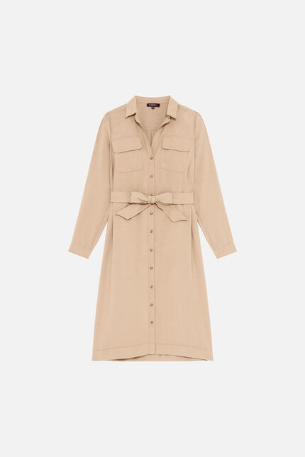 Kleid ralyson sandfarben damen