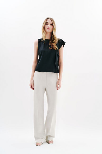 T-shirt Tonko noir femme