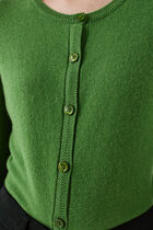 mcaroline 100% cashmere cardigan green woman