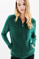 Basila cardigan emerald green woman