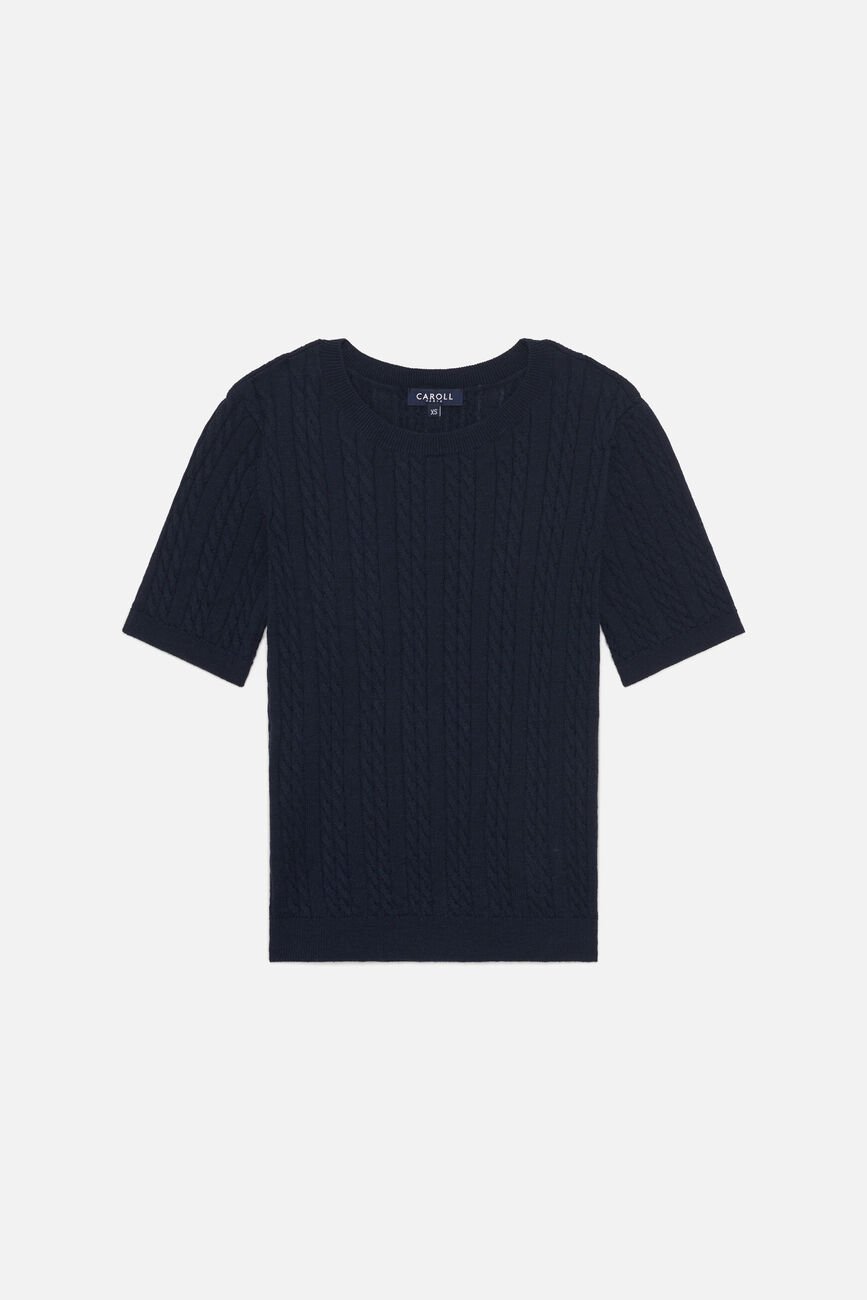 Mjim sweater navy blue woman