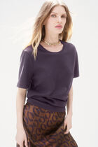 thugo T-shirt plum woman
