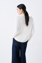 Mpatty sweater made in Italy ivory woman