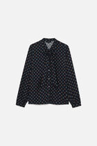 comeo shirt navy blue woman