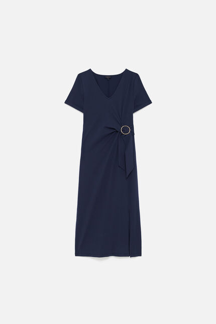 raika jurk marineblauw vrouw