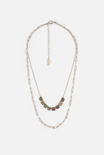 collier calista couleur or femme