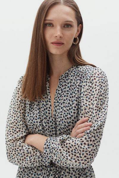 robe joe ivoire femme