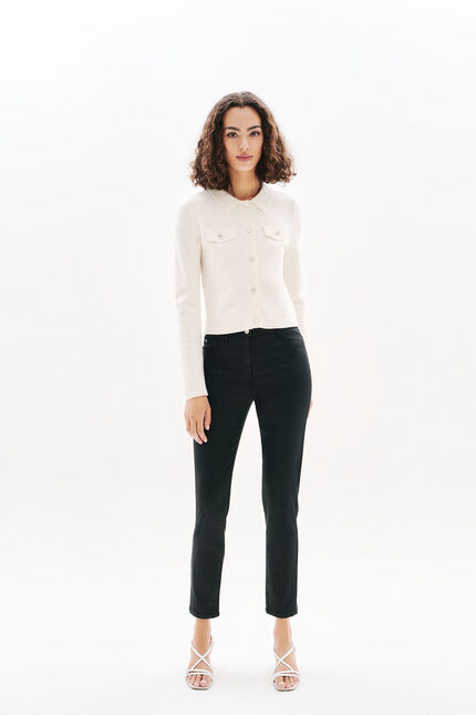 Cardigan Mflorent creme femme