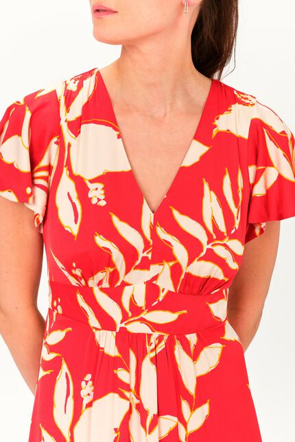 Robe johanna orange femme