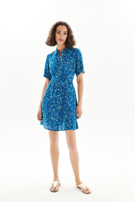 Robe Romeo bleu marine femme