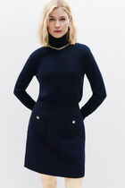 Sweater Mbob navy blue woman