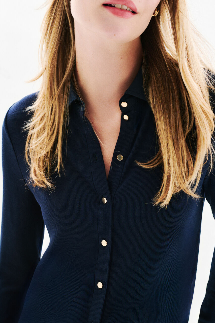 Tlune t-shirt navy blue woman