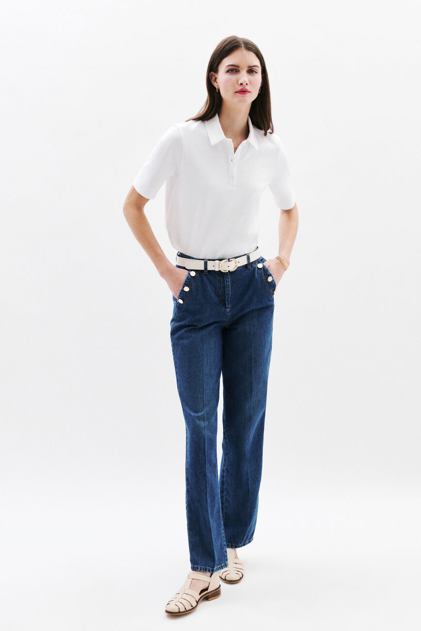 T-shirt Tcandy blanc femme