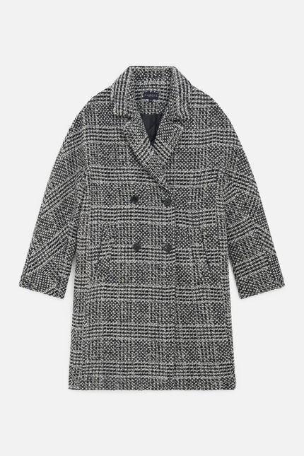 Manteau genie gris fonce femme