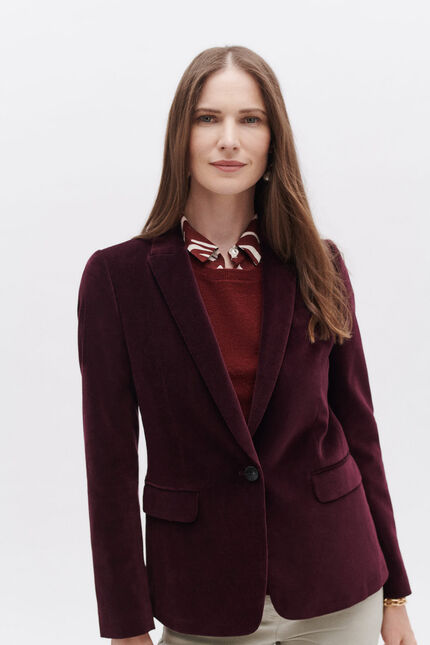 blazer aurora prune femme