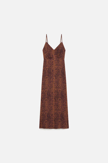 Abito Romary marrone cognac donna