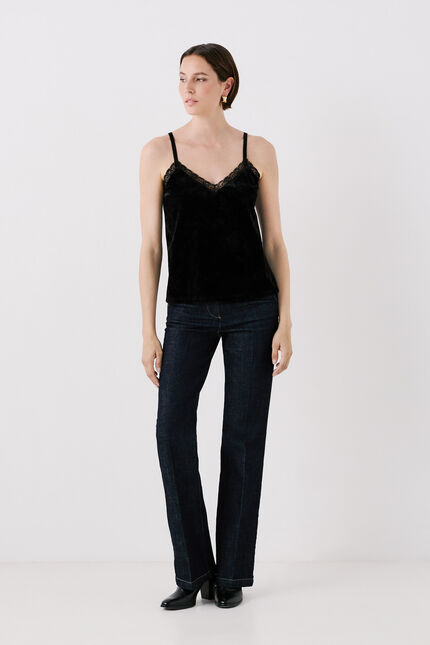 T-shirt tamarin nero donna