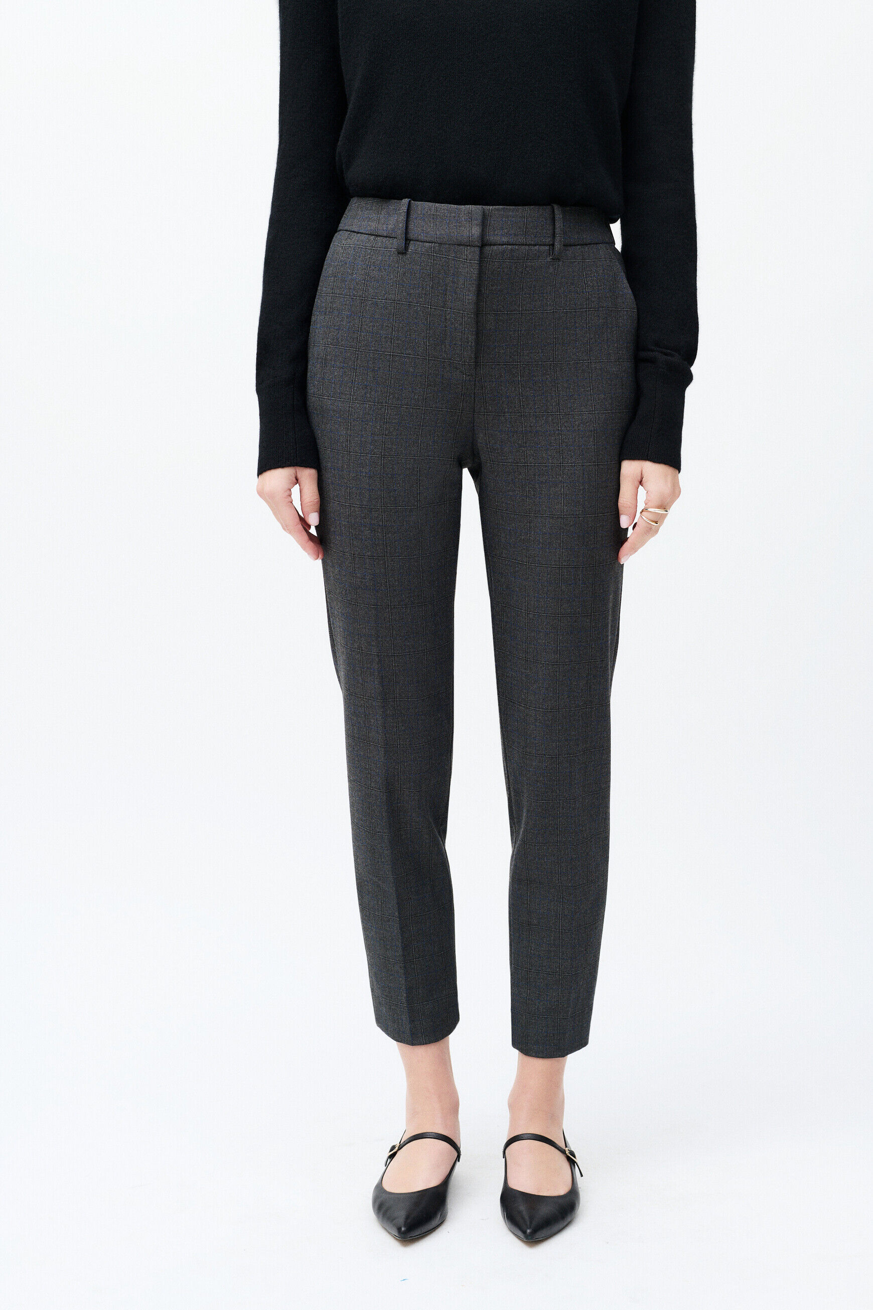Pantalon Psidiko19 gris femme