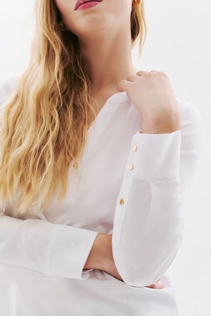 T-shirt Thais blanc femme