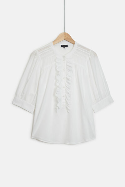 Chemise bella blanc femme
