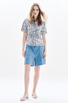 Carry shirt blue woman