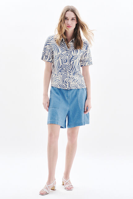 Hemd Carry blau damen