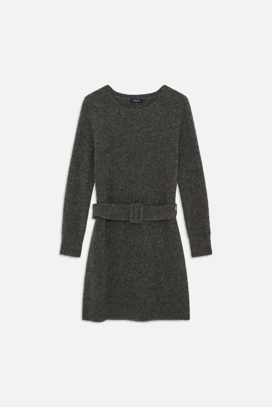Vestido Rmila gris mujer