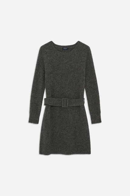 Vestido Rmila gris mujer