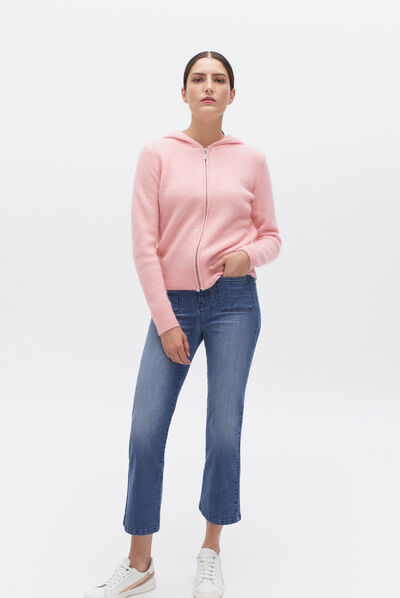gilet milena rose femme
