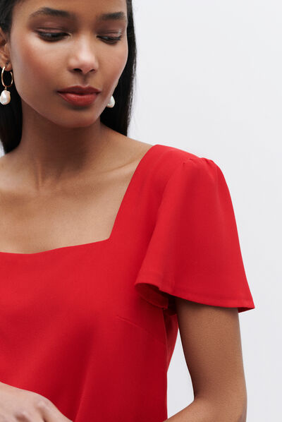 robe novio rouge femme