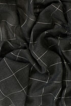 Dalia scarf dark grey woman