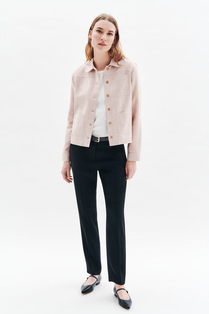 Veste Minata 2 rose clair femme