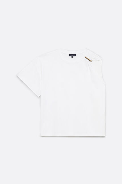 T-shirt Tlouane blanc femme