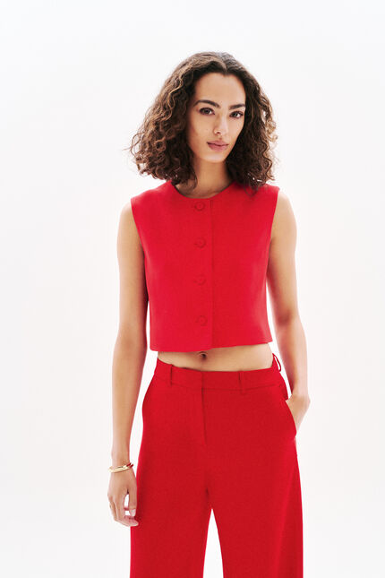 Bluse Cnoemie rot damen